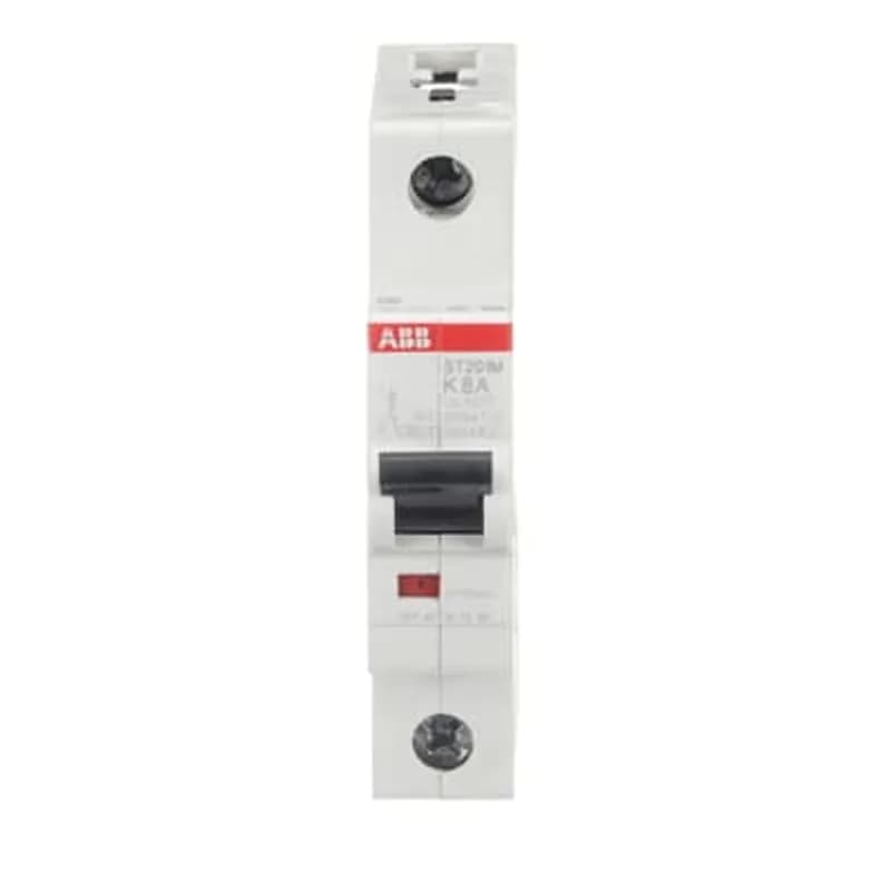 ST201M-K8 Miniature Circuit Breaker ST201M-K8 Miniature Circuit Breaker K-Char., 10kA, 8A, 1P
