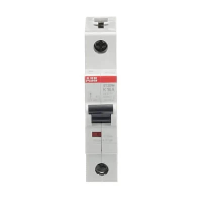 ST201M-K16 Miniature Circuit Breaker ST201M-K16 Miniature Circuit Breaker K-Char., 10kA, 16A, 1P