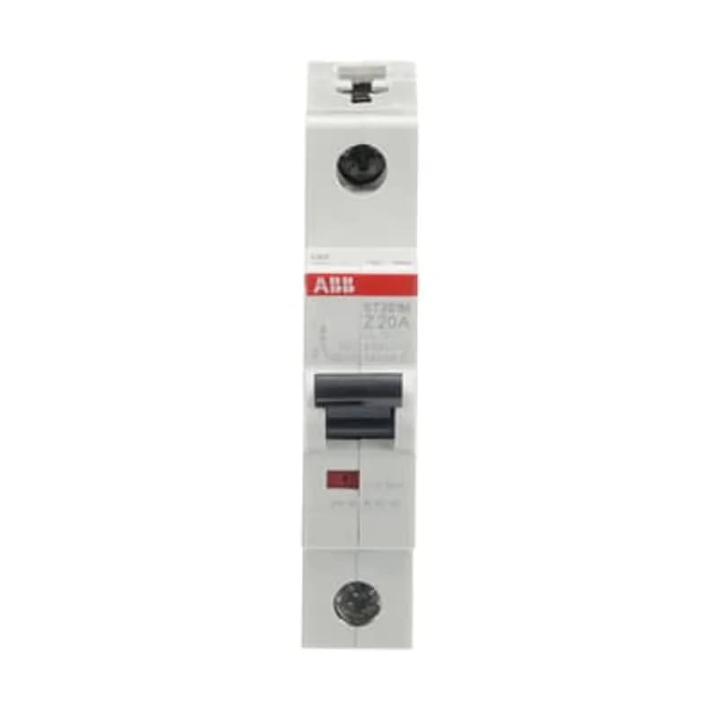 ST201M-Z20 Miniature Circuit Breaker ST201M-Z20 Miniature Circuit Breaker Z-Char., 10kA, 20A, 1P