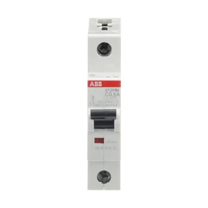 ST201M-C0,5 Miniature Circuit Breaker ST201M-C0,5 Miniature Circuit Breaker C-Char., 10kA, 0,5A, 1P
