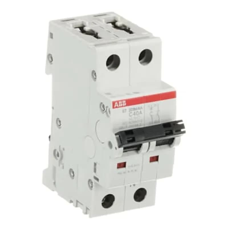 ST201M-C40NA Miniature Circuit Breaker ST201M-C40NA Miniature Circuit Breaker C-Char., 5kA, 40A, 1P+NA
