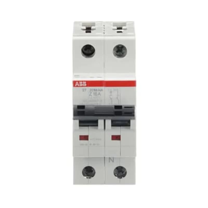 ST201M-Z16NA Miniature Circuit Breaker ST201M-Z16NA Miniature Circuit Breaker Z-Char., 10kA, 16A, 1P+NA
