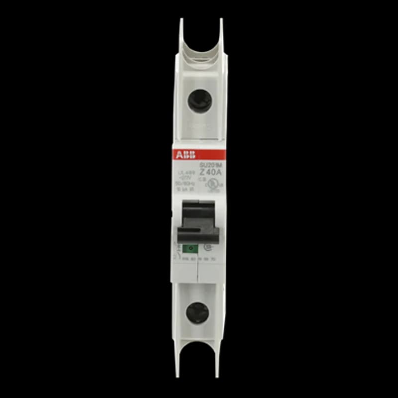 SU201M-Z40 Miniature Circuit Breaker Z-Char., 10kA, 40A, 1P UL489