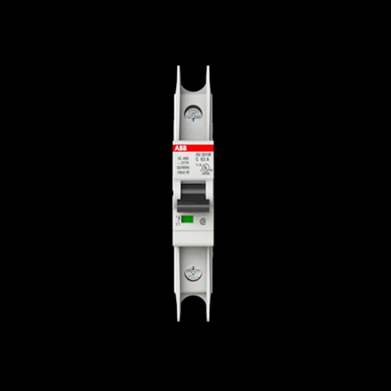 SU201M-C63 Miniature Circuit Breaker C-Char., 10kA, 63A, 1P UL489