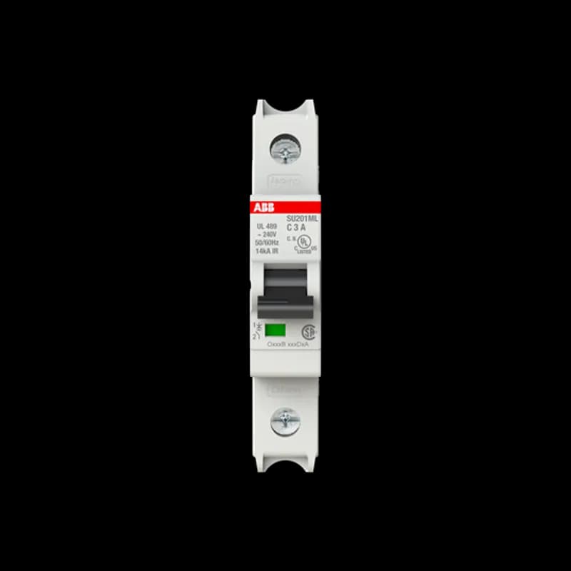 MCB SU200ML 1P C 3A UL 489