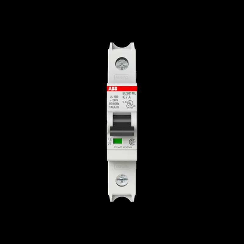 ABB - Electrification SU201ML-K7 - MCB SU200ML 1P K 7A UL 489