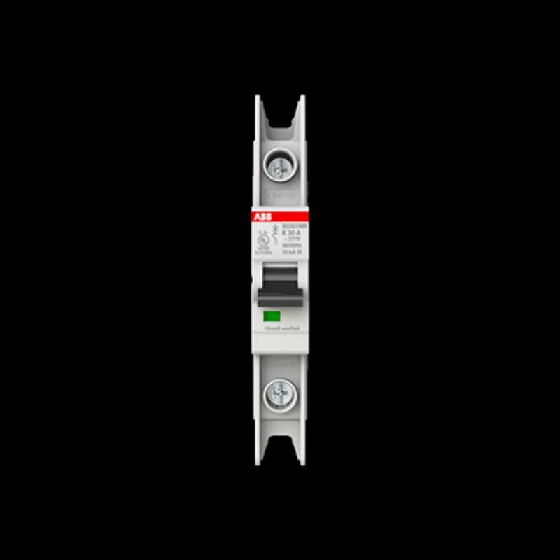 SU201MR-K30 MCB K-Char., 10kA, 30A, 1P, RTT UL 489, Ring Cable Lug