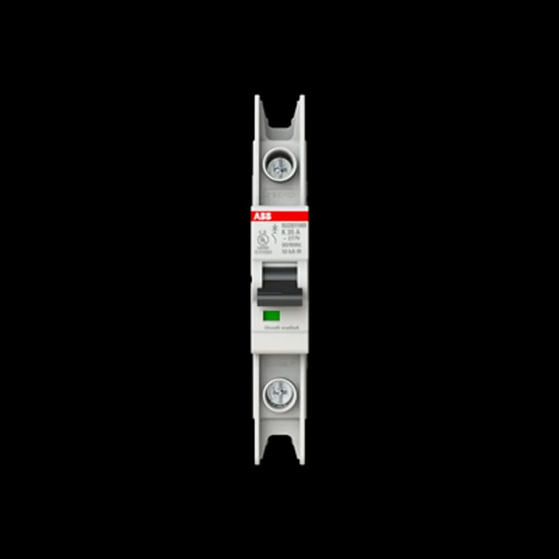 SU201MR-K35 MCB K-Char., 10kA, 35A, 1P, RTT UL 489, Ring Cable Lug