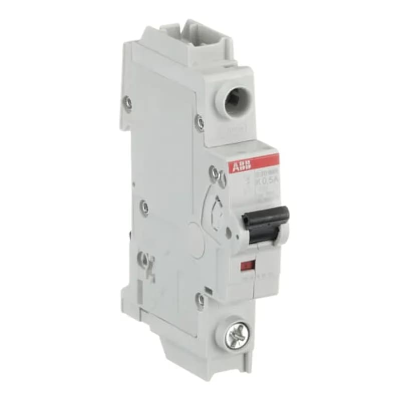 S201MR-K0.5 MCB K-Char., 10kA, 0.5A, 1P, RTT UL 1077, Ring Cable Lug