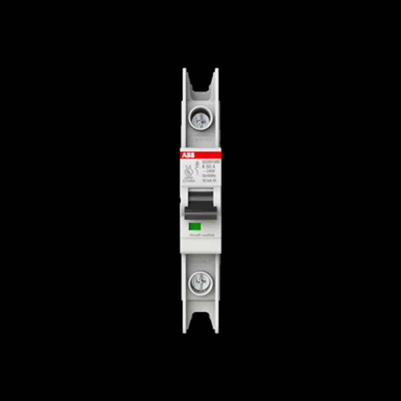 SU201MR-K50 MCB K-Char., 10kA, 50A, 1P, RTT UL 489, Ring Cable Lug