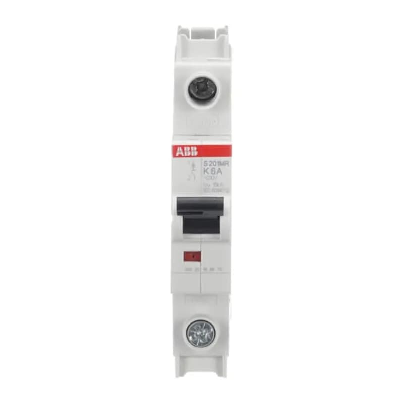 S201MR-K6 MCB K-Char., 10kA, 6A, 1P, RTT UL 1077, Ring Cable Lug