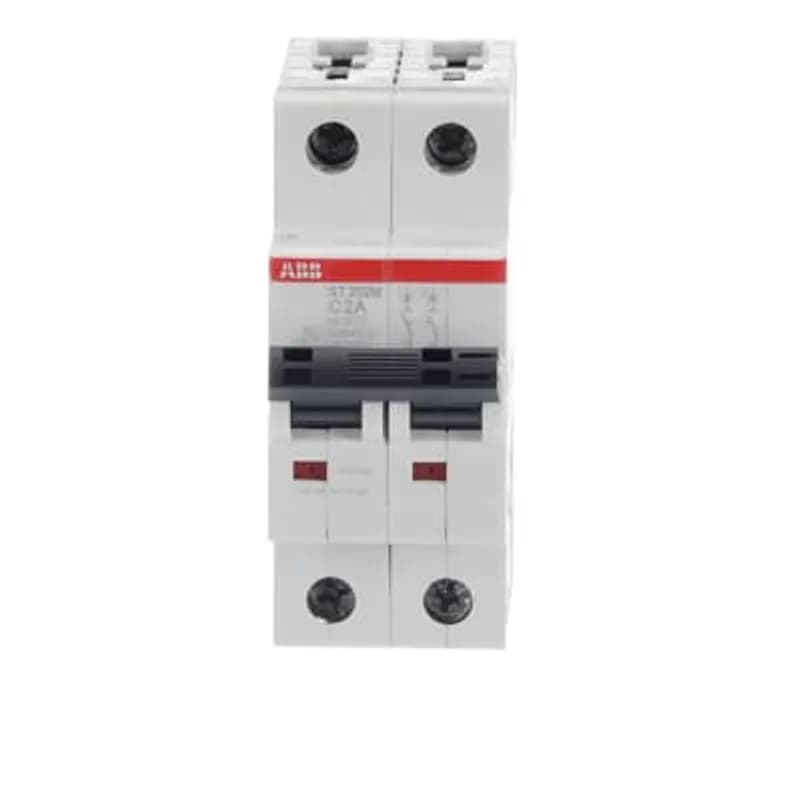 ST202M-C2 Miniature Circuit Breaker ST202M-C2 Miniature Circuit Breaker C-Char., 10kA, 2A, 2P