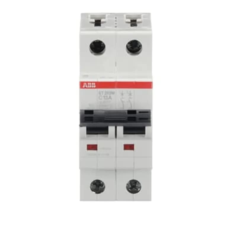 ABB - Electrification ST202M-C13 - ST202M-C13 Miniature Circuit Breaker ST202M-C13 Miniature Circuit Breaker C-Char., 10kA, 13A, 2P