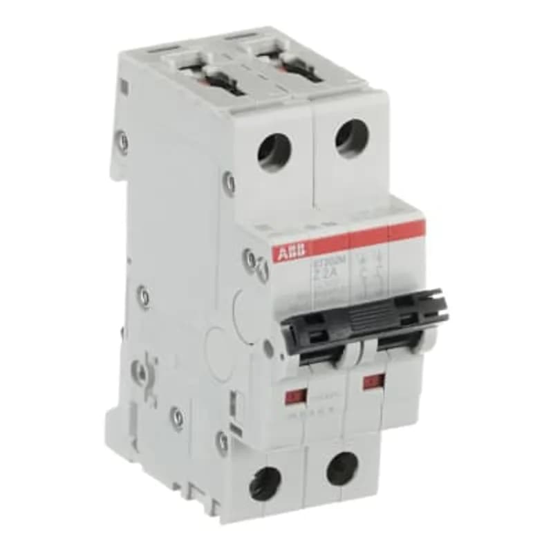 ST202M-Z2 Miniature Circuit Breaker ST202M-Z2 Miniature Circuit Breaker Z-Char., 10kA, 2A, 2P