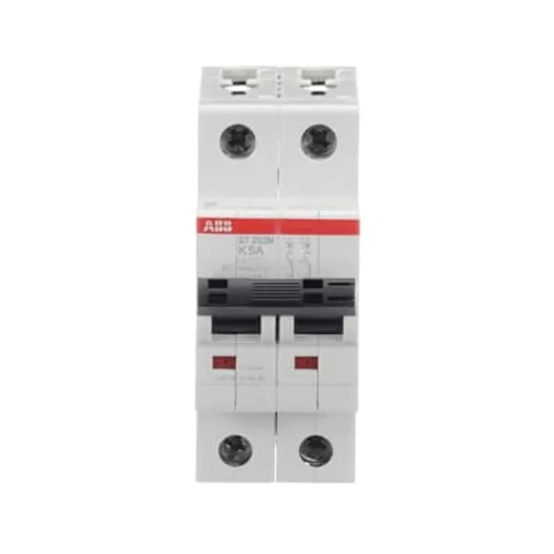 ST202M-K5 Miniature Circuit Breaker ST202M-K5 Miniature Circuit Breaker K-Char., 10kA, 5A, 2P