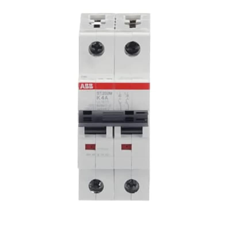 ST202M-K4 Miniature Circuit Breaker ST202M-K4 Miniature Circuit Breaker K-Char., 10kA, 4A, 2P