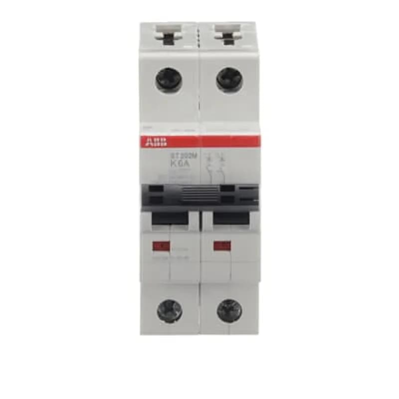 ST202M-K6 Miniature Circuit Breaker ST202M-K6 Miniature Circuit Breaker K-Char., 10kA, 6A, 2P