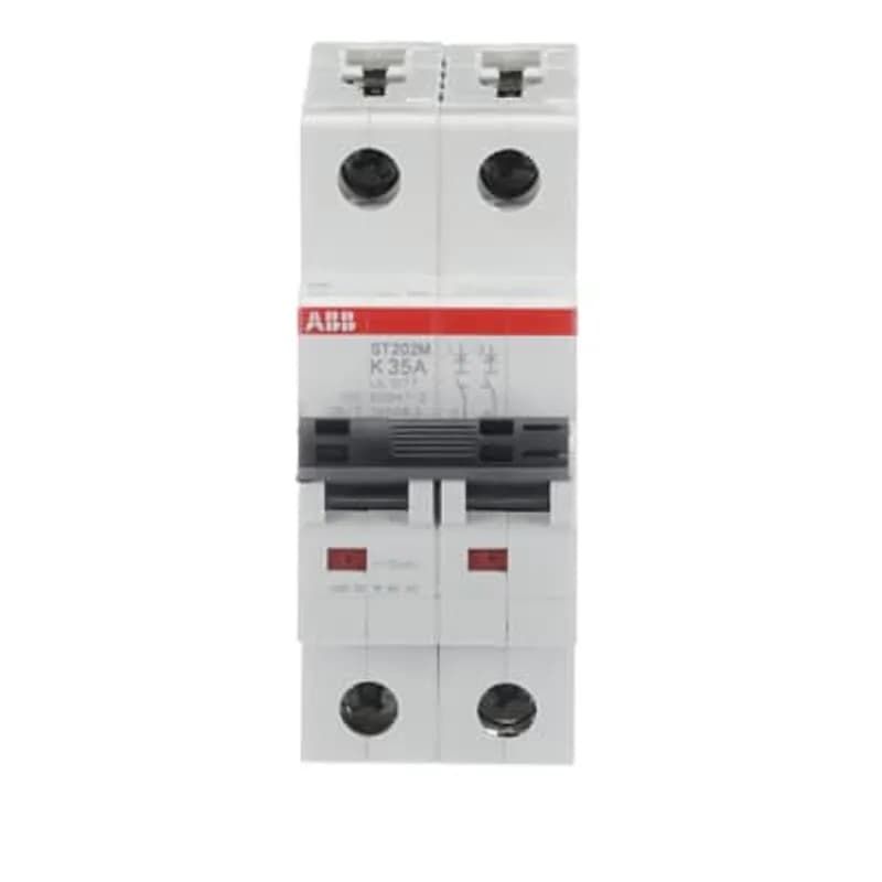 ST202M-K35 Miniature Circuit Breaker ST202M-K35 Miniature Circuit Breaker K-Char., 10kA, 35A, 2P