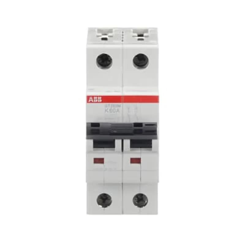 ABB - Electrification ST202M-K60 - ST202M-K60 Miniature Circuit Breaker ST202M-K60 Miniature Circuit Breaker K-Char., 5kA, 60A, 2P