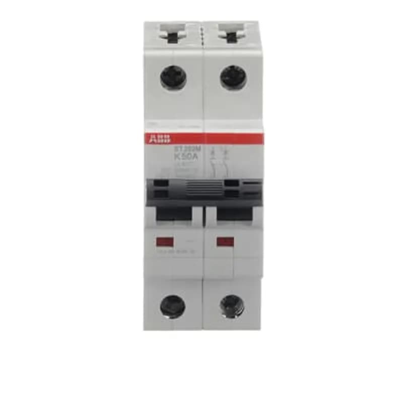 ST202M-K50 Miniature Circuit Breaker ST202M-K50 Miniature Circuit Breaker K-Char., 5kA, 50A, 2P