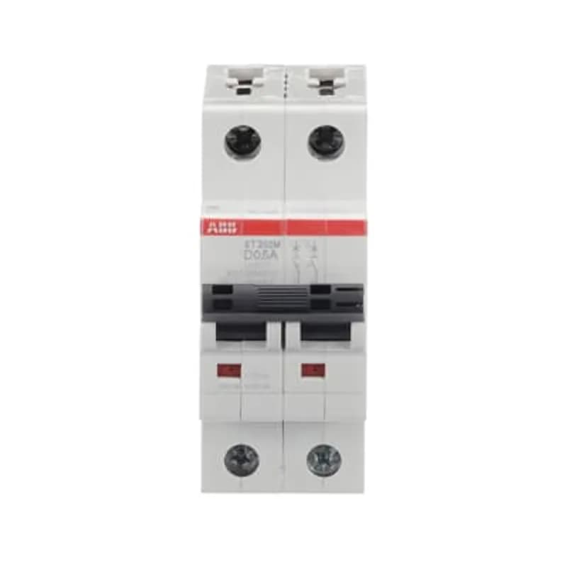 ST202M-D0,5 Miniature Circuit Breaker ST202M-D0,5 Miniature Circuit Breaker D-Char., 10kA, 0,5A, 2P
