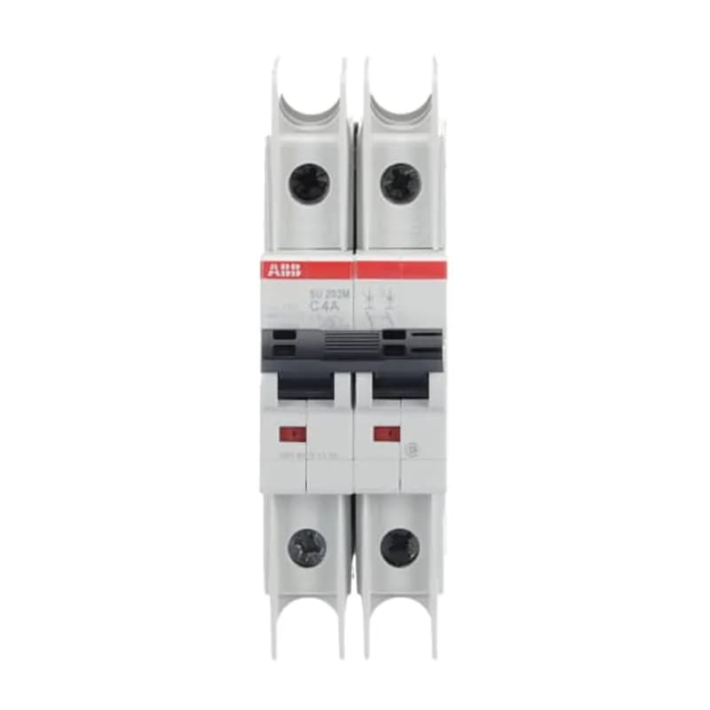 SU202M-C4 Miniature Circuit Breaker C-Char., 10kA, 4A, 2P UL489
