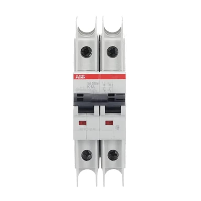 SU202M-K1 Miniature Circuit Breaker K-Char., 10kA, 1A, 2P UL489