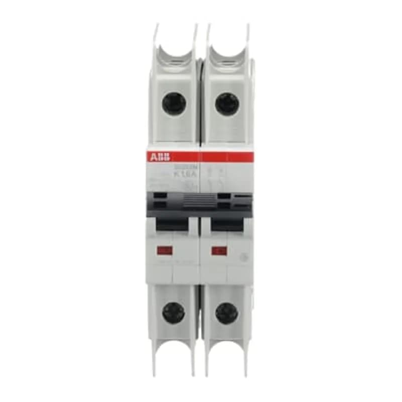 SU202M-K1,6 Miniature Circuit Breaker K-Char., 10kA, 1,6A, 2P UL489