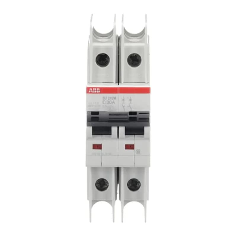 SU202M-C30 Miniature Circuit Breaker C-Char., 10kA, 30A, 2P UL489