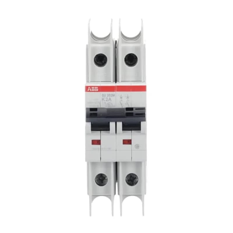 SU202M-K2 Miniature Circuit Breaker K-Char., 10kA, 2A, 2P UL489