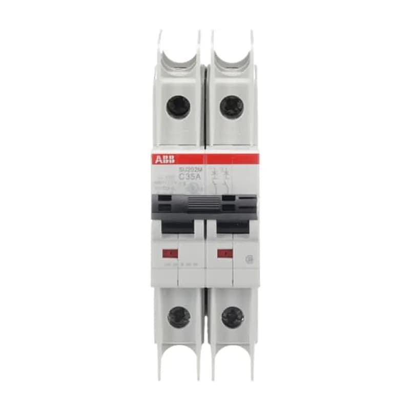 SU202M-C35 Miniature Circuit Breaker C-Char., 10kA, 35A, 2P UL489
