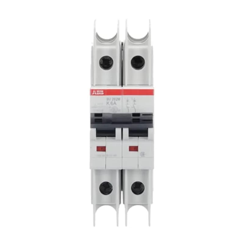 SU202M-K6 Miniature Circuit Breaker K-Char., 10kA, 6A, 2P UL489