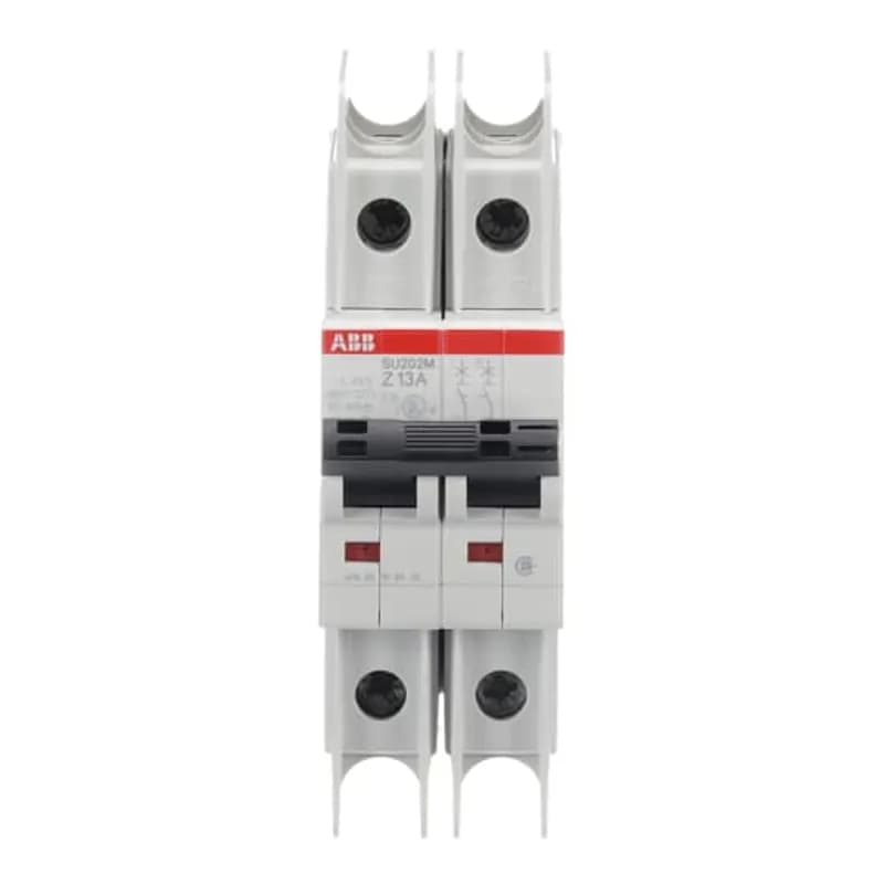 SU202M-Z13 Miniature Circuit Breaker Z-Char., 10kA, 13A, 2P UL489