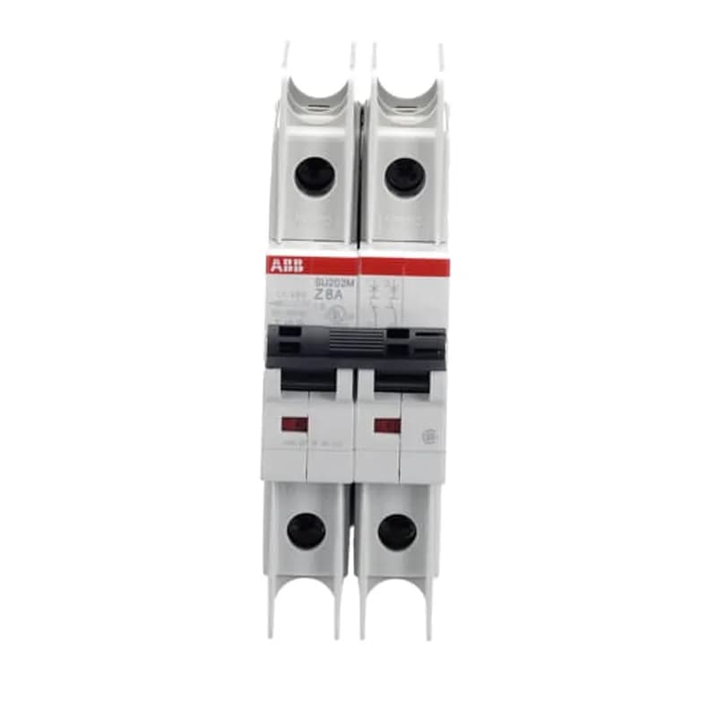 SU202M-Z8 Miniature Circuit Breaker Z-Char., 10kA, 8A, 2P UL489