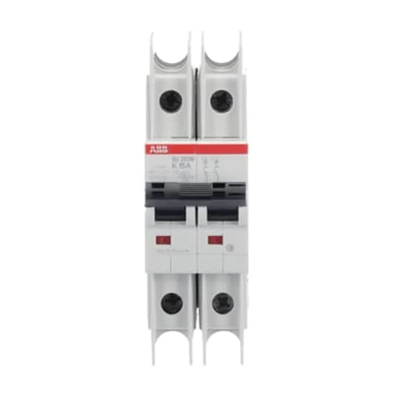 SU202M-K15 Miniature Circuit Breaker K-Char., 10kA, 15A, 2P UL489