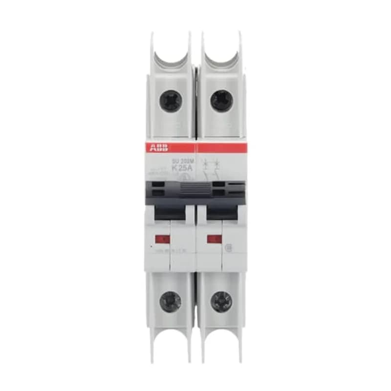 SU202M-K25 Miniature Circuit Breaker K-Char., 10kA, 25A, 2P UL489