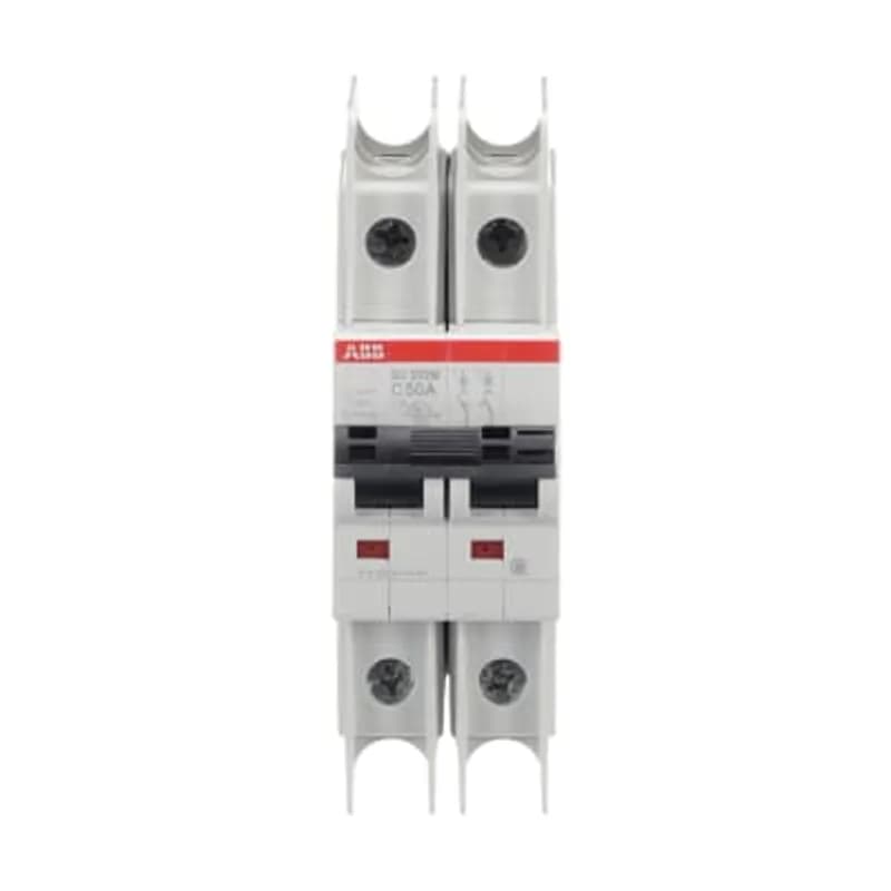 SU202M-C50 Miniature Circuit Breaker C-Char., 10kA, 50A, 2P UL489