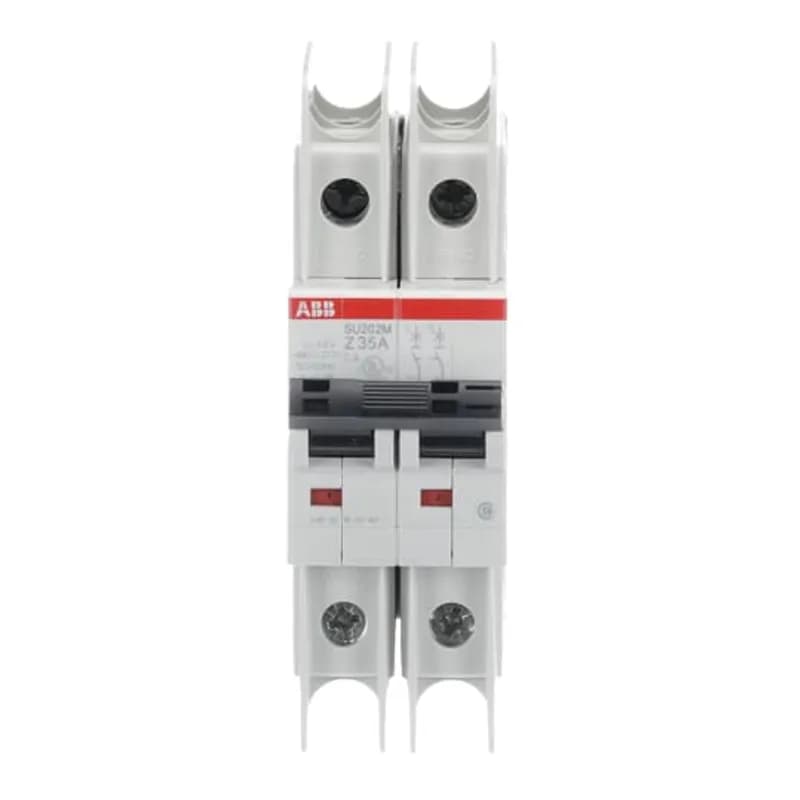 SU202M-Z35 Miniature Circuit Breaker Z-Char., 10kA, 35A, 2P UL489