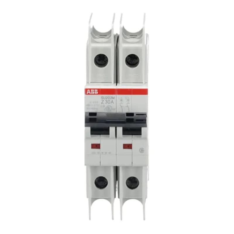 SU202M-Z30 Miniature Circuit Breaker Z-Char., 10kA, 30A, 2P UL489
