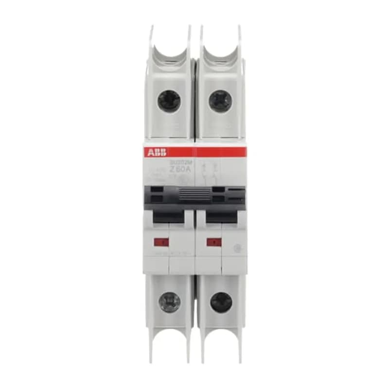 SU202M-Z60 Miniature Circuit Breaker Z-Char., 10kA, 60A, 2P UL489