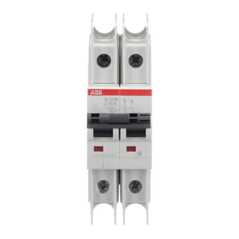 SU202M-Z50 Miniature Circuit Breaker Z-Char., 10kA, 50A, 2P UL489