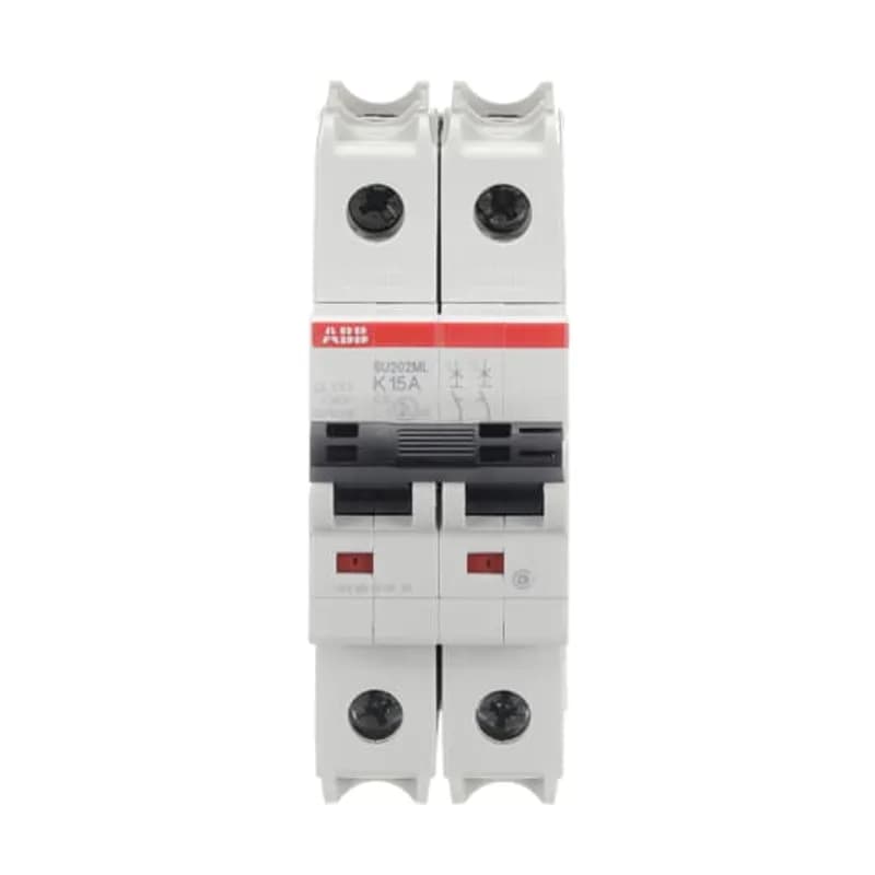MCB SU200ML 2P K 15A UL 489