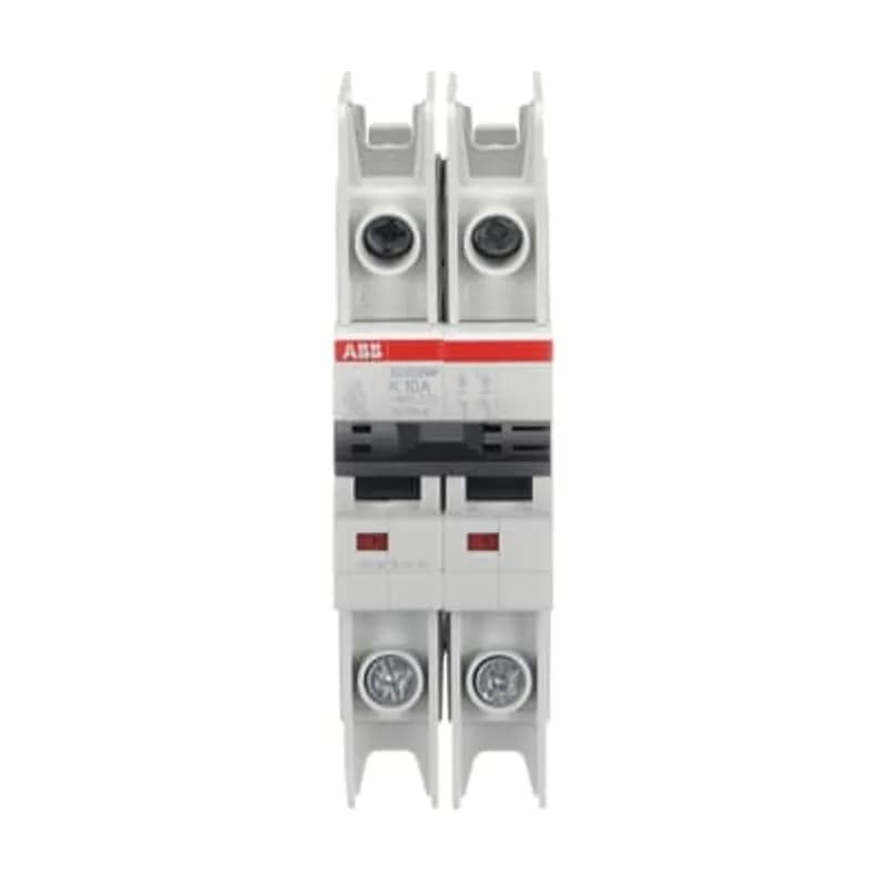 SU202MR-K10 MCB K-Char., 10kA, 10A, 2P, RTT UL 489, Ring Cable Lug