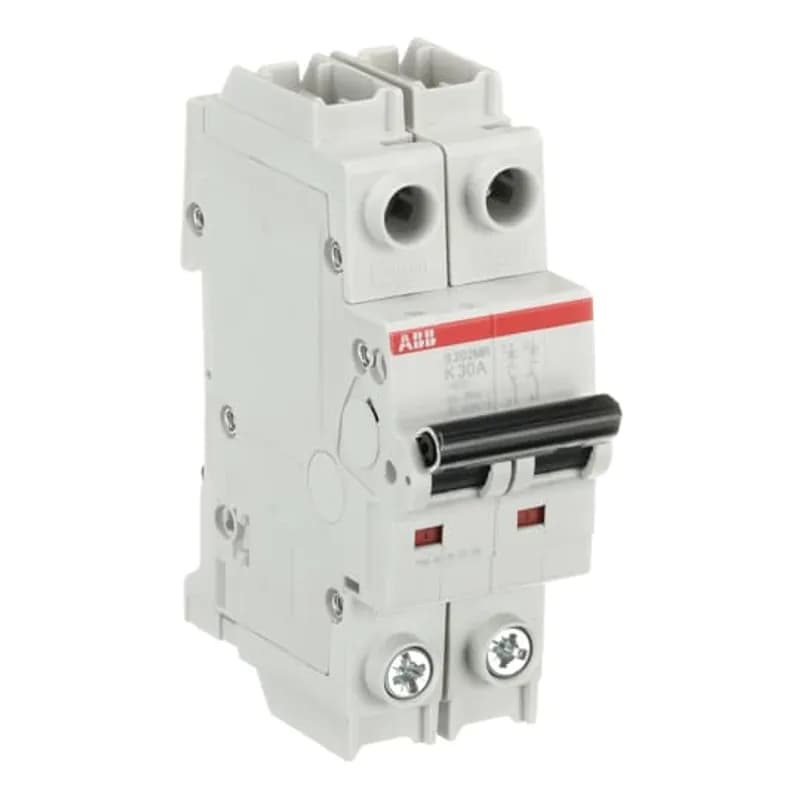 S202MR-K30 MCB K-Char., 10kA, 30A, 2P, RTT UL 1077, Ring Cable Lug