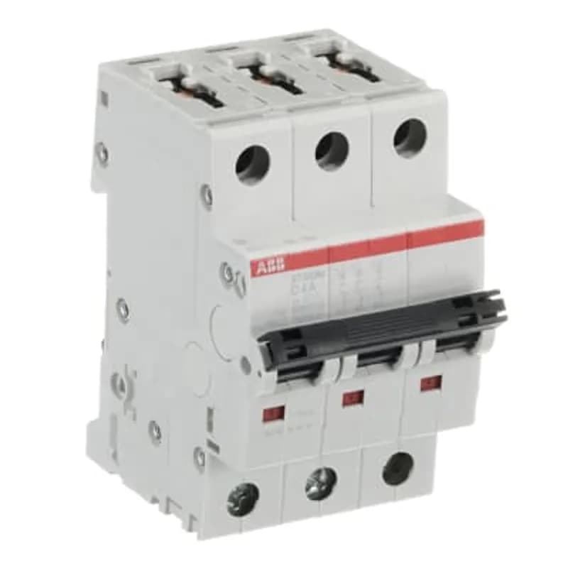 ST203M-D4 Miniature Circuit Breaker ST203M-D4 Miniature Circuit Breaker D-Char., 10kA, 4A, 3P