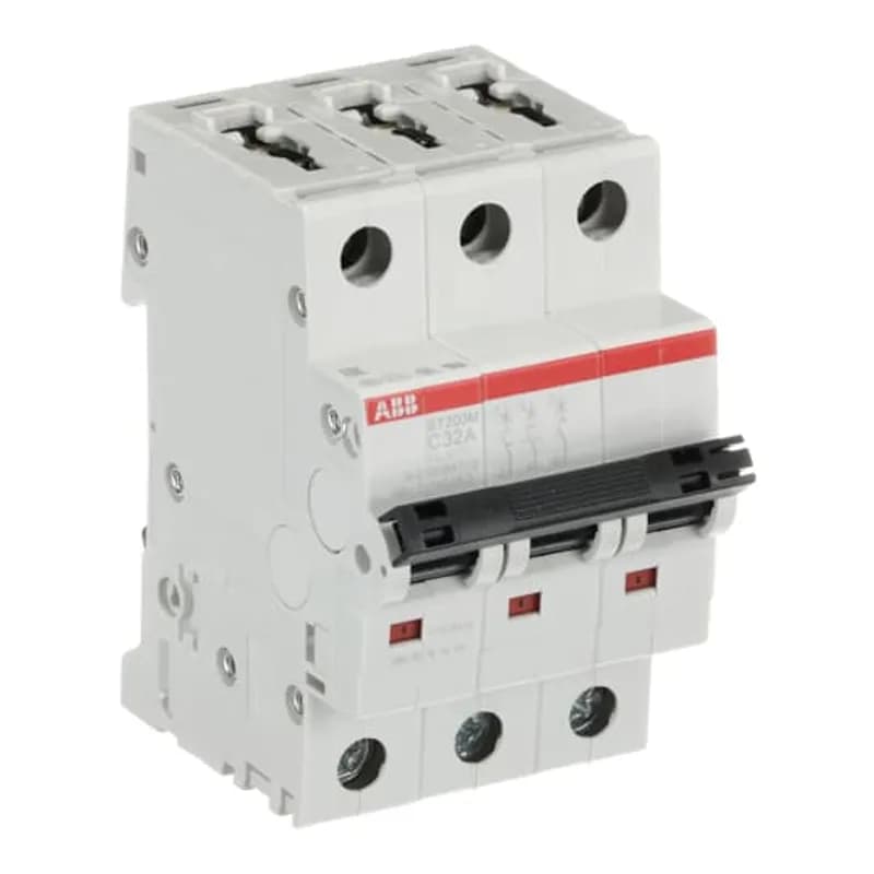 ST203M-C32 Miniature Circuit Breaker ST203M-C32 Miniature Circuit Breaker C-Char., 10kA, 32A, 3P