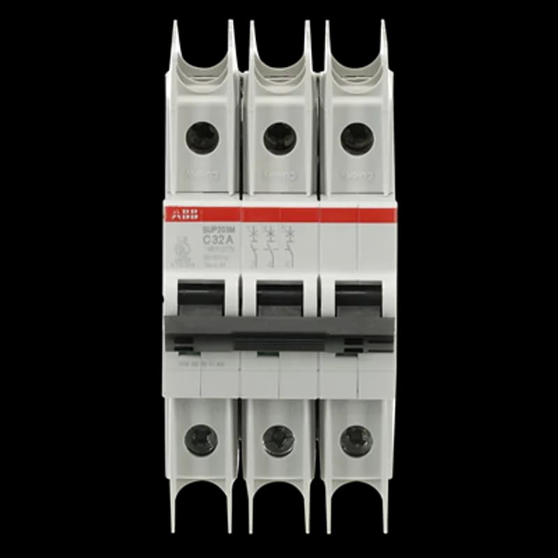 SUP203M-C32-V1 Miniature Circuit Breaker C-Char., 10kA, 32A, 3P