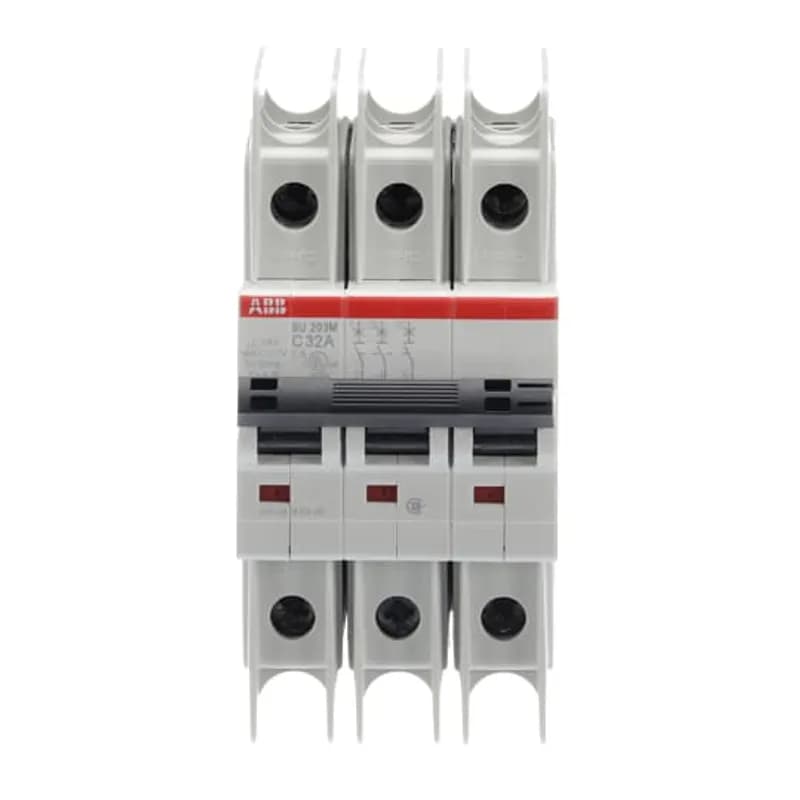 SU203M-C32 Miniature Circuit Breaker C-Char., 10kA, 32A, 3P UL489