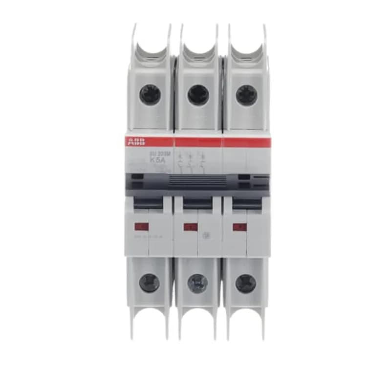 SU203M-K5 Miniature Circuit Breaker K-Char., 10kA, 5A, 3P UL489