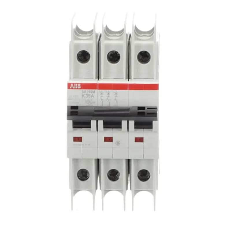 SU203M-K35 Miniature Circuit Breaker K-Char., 10kA, 35A, 3P UL489